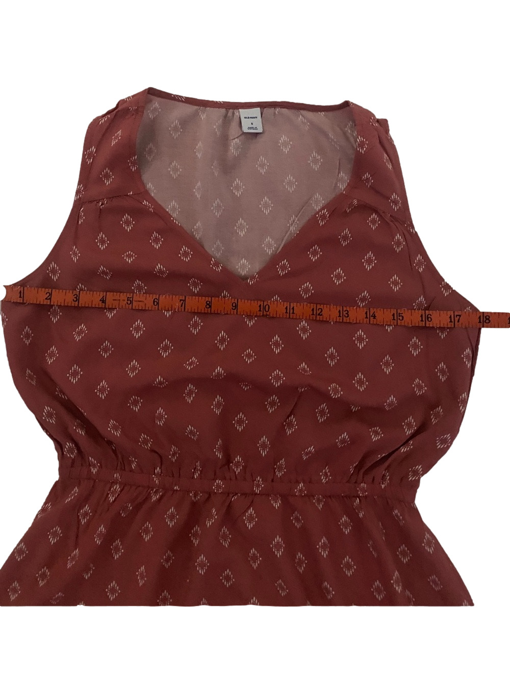 Old Navy Dusty Rose Sleeveless V-Neck Mini Dress, Size S - Picture 5 of 8